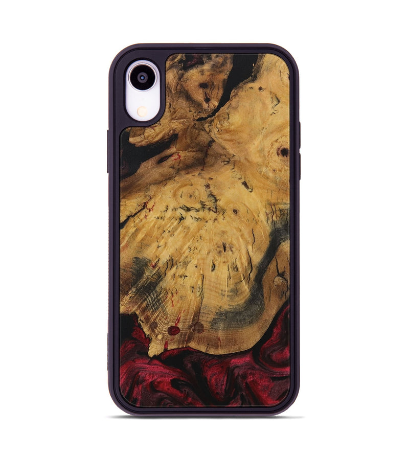 iPhone Xr Wood Phone Case - Andres (Red, 730455)