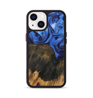 iPhone 13 Wood Phone Case - Noelyn (Blue, 730456)