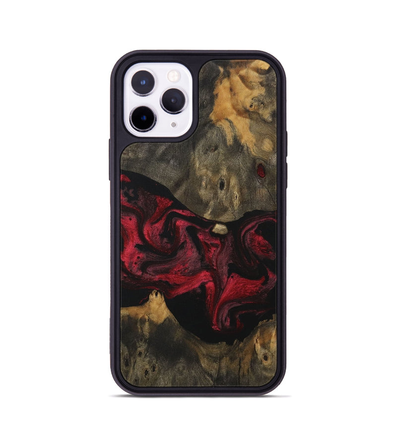 iPhone 11 Pro Wood Phone Case - Lurena (Red, 730466)