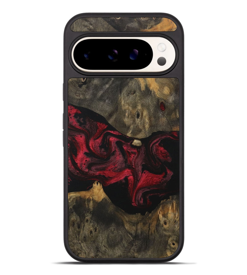 Pixel 9 Pro XL Wood Phone Case - Lurena (Red, 730466)