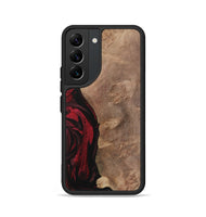 Galaxy S22 Wood Phone Case - Barnett (Red, 730468)