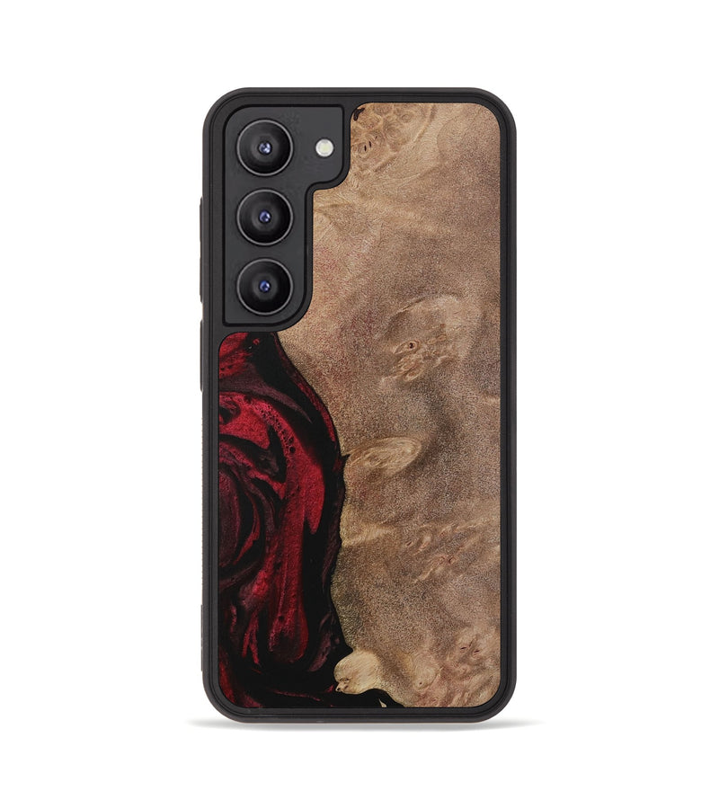 Galaxy S23 Wood Phone Case - Barnett (Red, 730468)