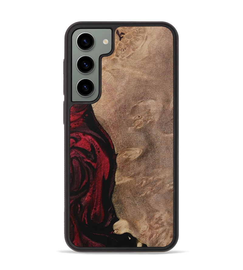 Galaxy S23 Plus Wood Phone Case - Barnett (Red, 730468)