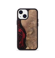 iPhone 13 mini Wood Phone Case - Barnett (Red, 730468)