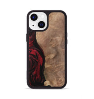 iPhone 13 Wood Phone Case - Barnett (Red, 730468)