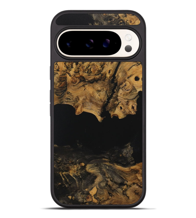 Pixel 9 Pro XL Wood Phone Case - Raina (Pure Black, 730469)