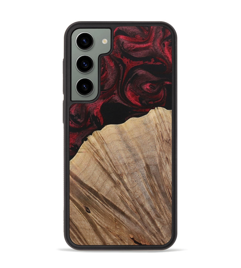 Galaxy S23 Plus Wood Phone Case - Kouji (Red, 730473)