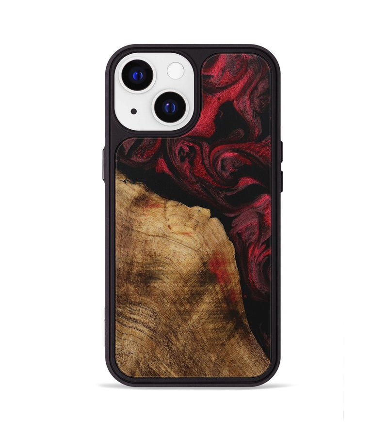 iPhone 13 Wood Phone Case - Chase (Red, 730478)