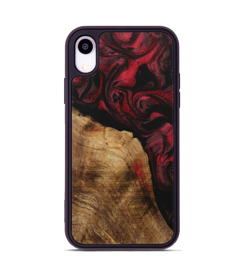 iPhone Xr Wood Phone Case - Chase (Red, 730478)