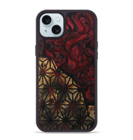 iPhone 15 Plus Wood Phone Case - Louisa (Pattern, 730484)