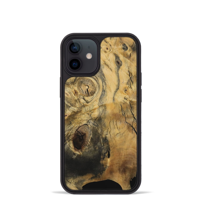 iPhone 12 mini Wood Phone Case - Jorja (Wood Burl, 730488)