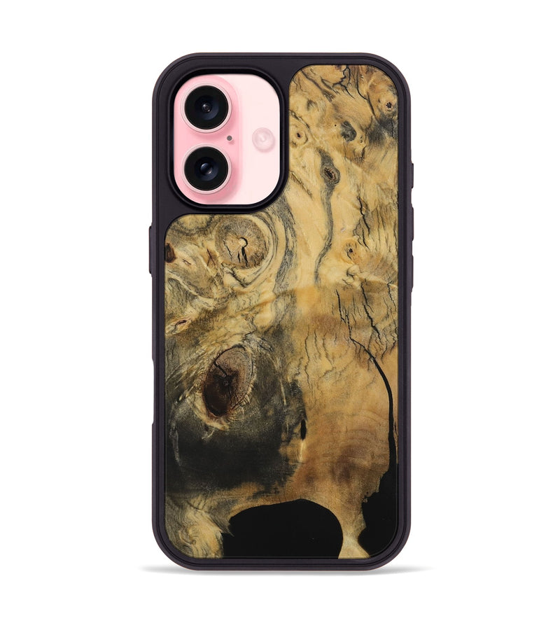 iPhone 16 Wood Phone Case - Jorja (Wood Burl, 730488)