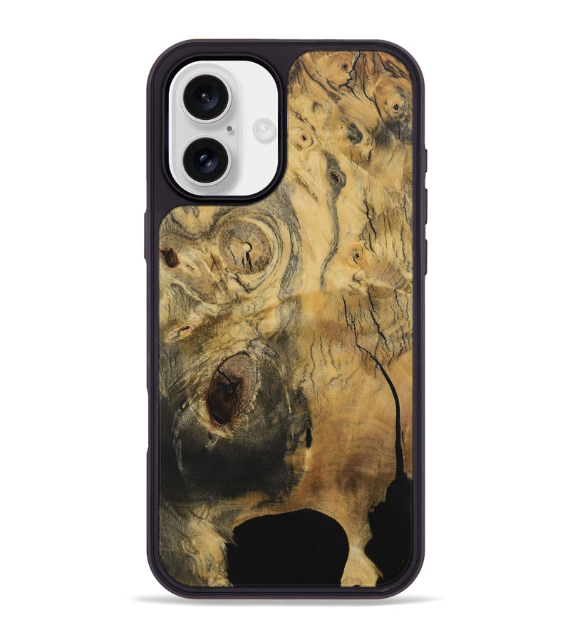 iPhone 16 Plus Wood Phone Case - Jorja (Wood Burl, 730488)