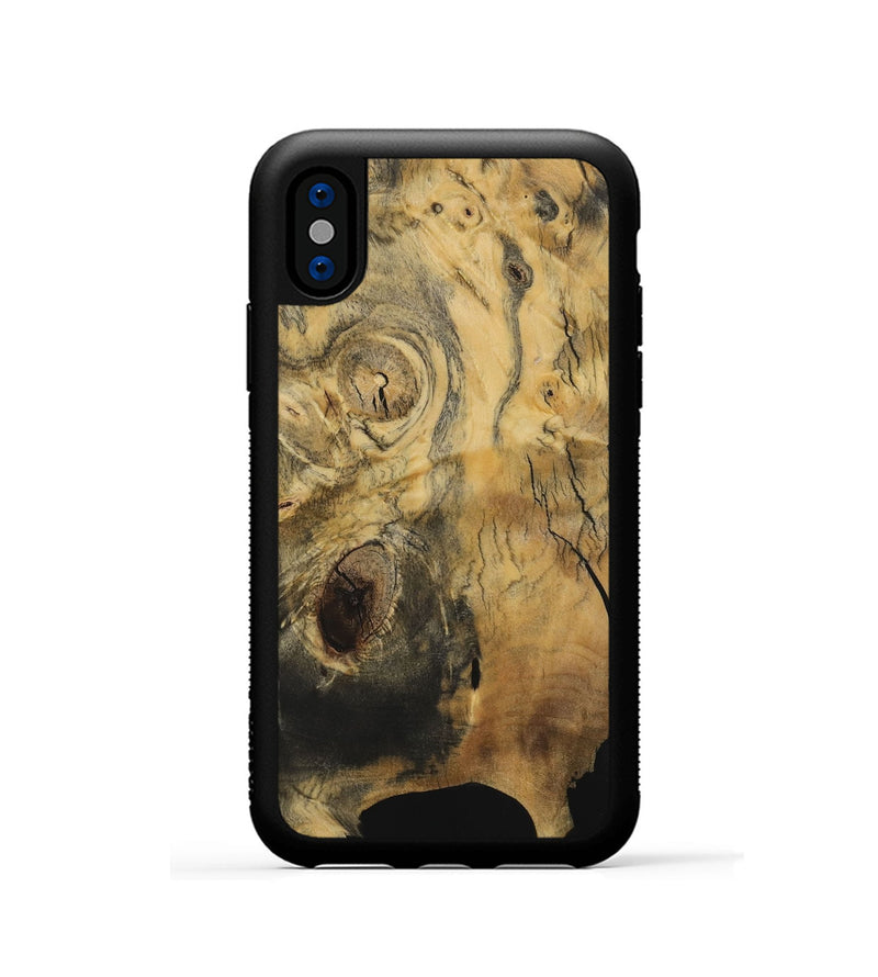 iPhone Xs Wood Phone Case - Jorja (Wood Burl, 730488)