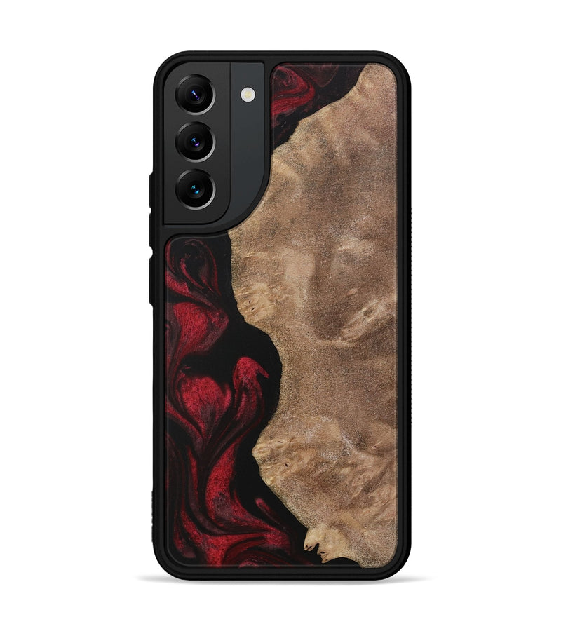 Galaxy S22 Plus Wood Phone Case - Ellis (Red, 730495)