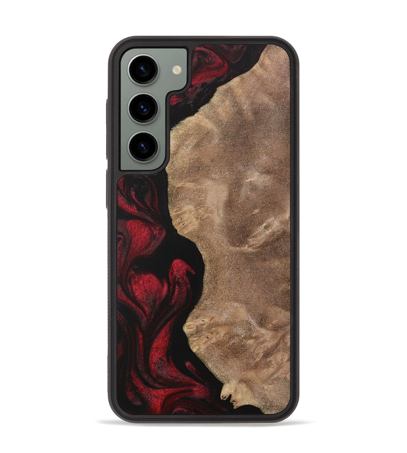 Galaxy S23 Plus Wood Phone Case - Ellis (Red, 730495)