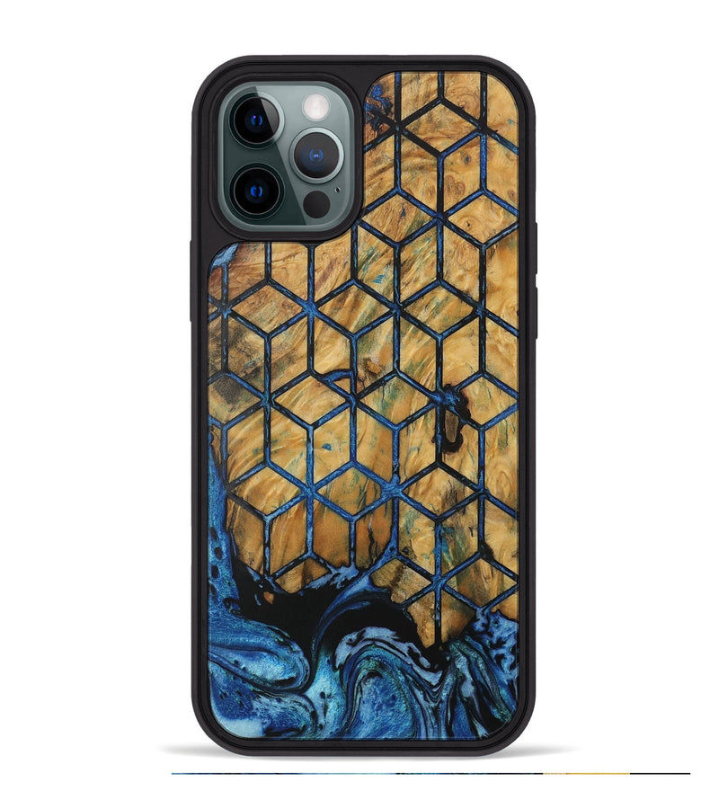 iPhone 12 Pro Max Wood Phone Case - Ginelle (Pattern, 730496)