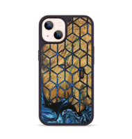 iPhone 14 Wood Phone Case - Ginelle (Pattern, 730496)