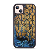 iPhone 14 Plus Wood Phone Case - Ginelle (Pattern, 730496)