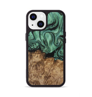 iPhone 13 Wood Phone Case - Nancie (Green, 730499)