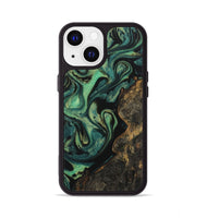 iPhone 13 Wood Phone Case - Sophie (Green, 730508)