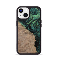 iPhone 13 Wood Phone Case - Ulla (Green, 730509)