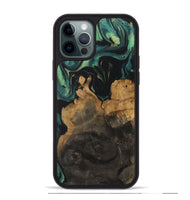 iPhone 12 Pro Max Wood Phone Case - Bryant (Green, 730510)