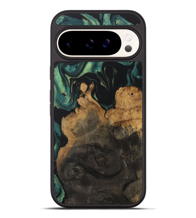 Pixel 9 Pro XL Wood Phone Case - Bryant (Green, 730510)