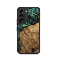 Galaxy S22 Wood Phone Case - Norrie (Green, 730517)