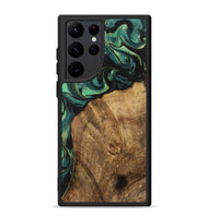 Galaxy S22 Ultra Wood Phone Case - Norrie (Green, 730517)