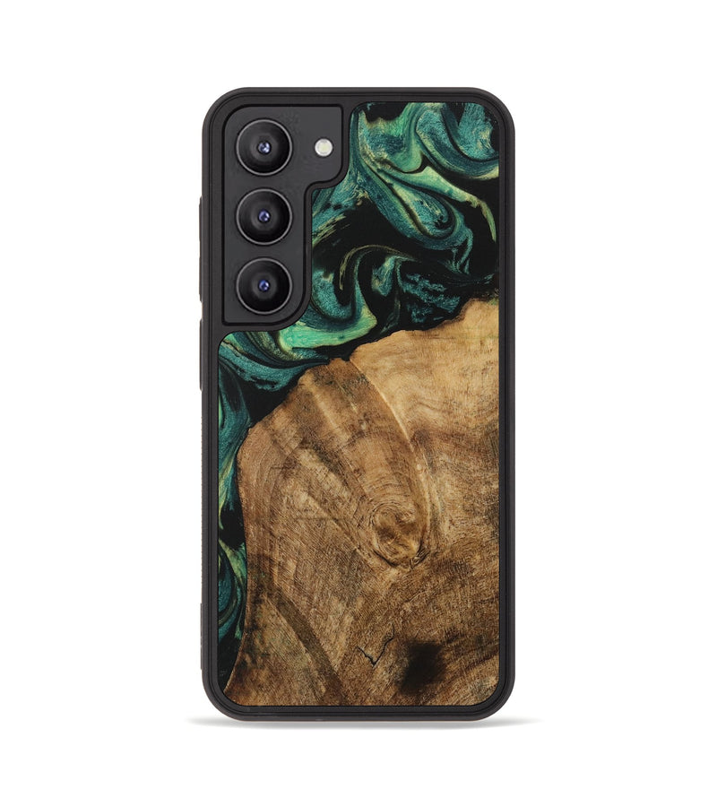 Galaxy S23 Wood Phone Case - Norrie (Green, 730517)