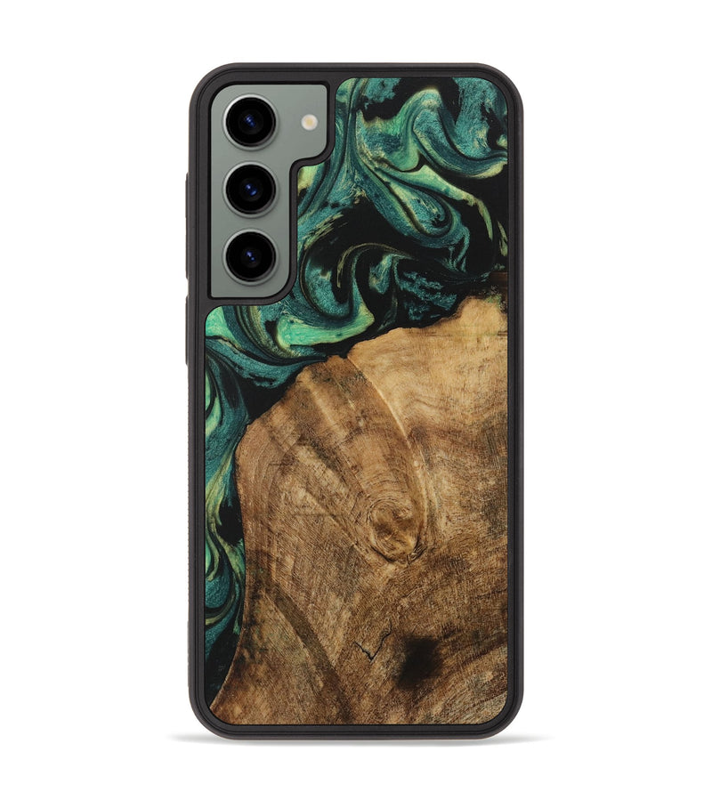 Galaxy S23 Plus Wood Phone Case - Norrie (Green, 730517)