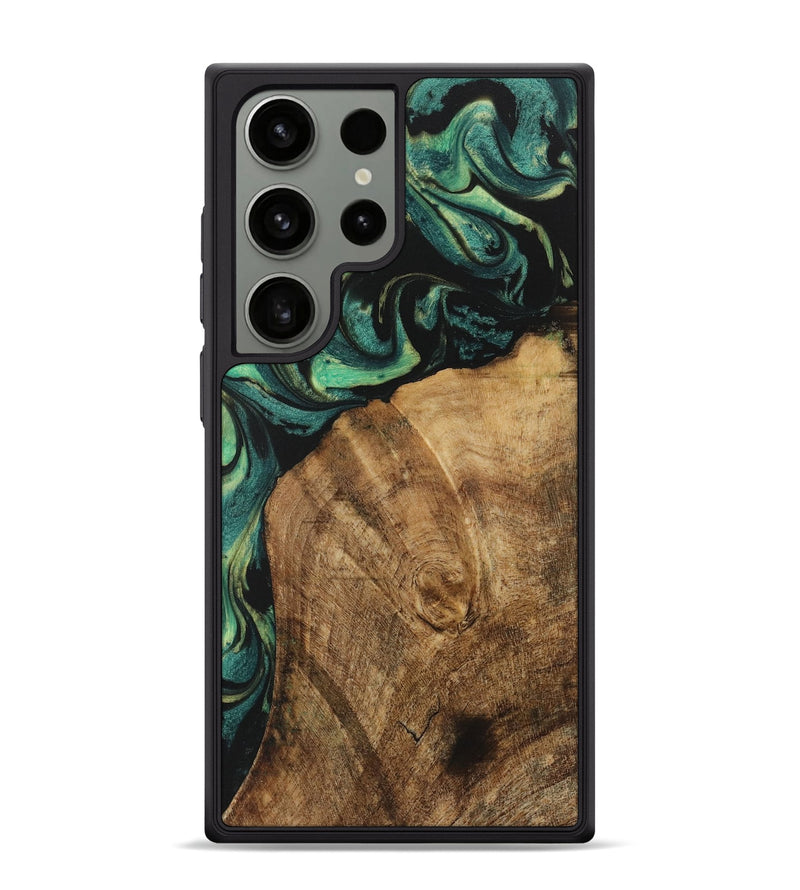 Galaxy S24 Ultra Wood Phone Case - Norrie (Green, 730517)