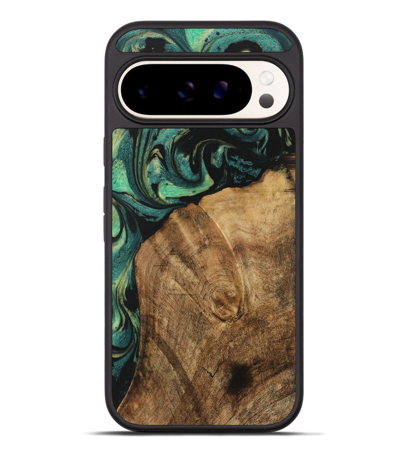 Pixel 9 Pro XL Wood Phone Case - Norrie (Green, 730517)