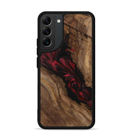 Galaxy S22 Plus Wood Phone Case - Felipa (Red, 730521)