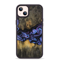 iPhone 14 Plus Wood Phone Case - Canute (Purple, 730522)