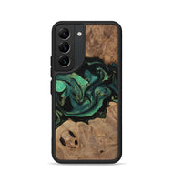 Galaxy S22 Wood Phone Case - Karola (Green, 730525)