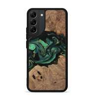 Galaxy S22 Plus Wood Phone Case - Karola (Green, 730525)