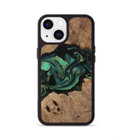 iPhone 13 Wood Phone Case - Karola (Green, 730525)