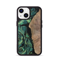 iPhone 13 Wood Phone Case - Leone (Green, 730526)