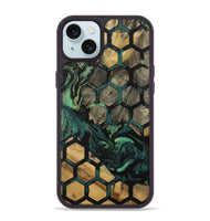 iPhone 15 Plus Wood Phone Case - YikHon (Pattern, 730531)