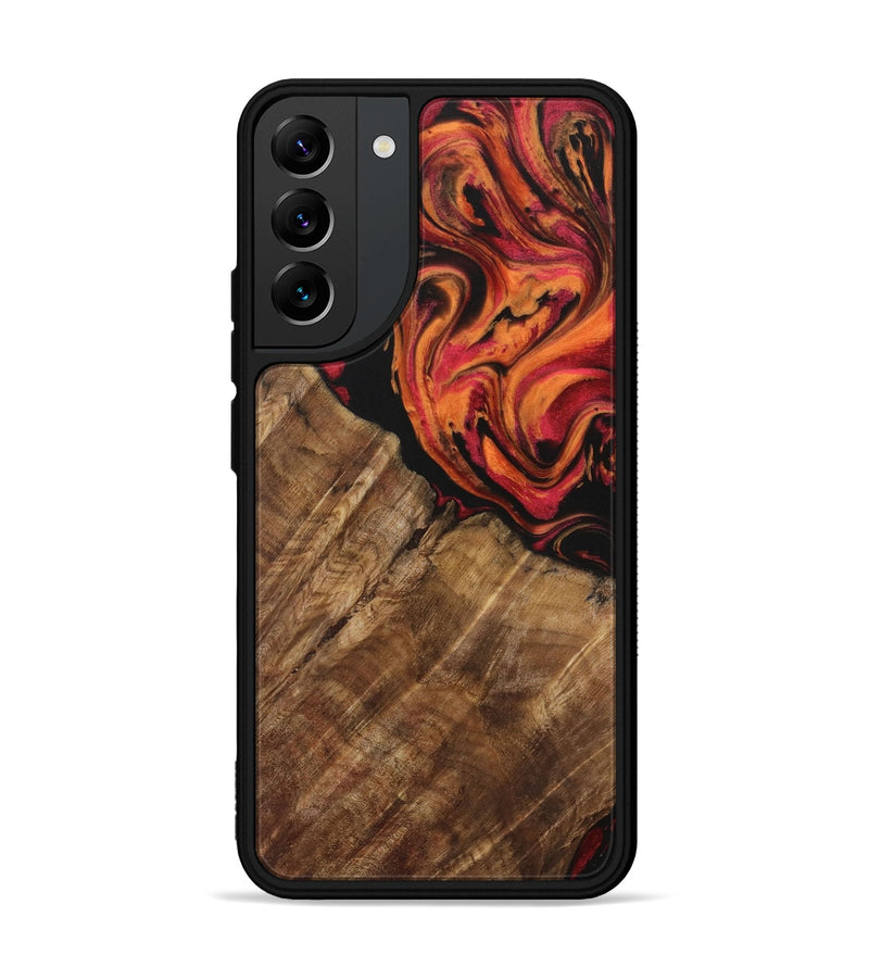 Galaxy S22 Plus Wood Phone Case - Valaria (Red, 730534)