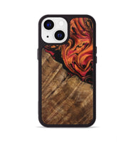 iPhone 13 Wood Phone Case - Valaria (Red, 730534)