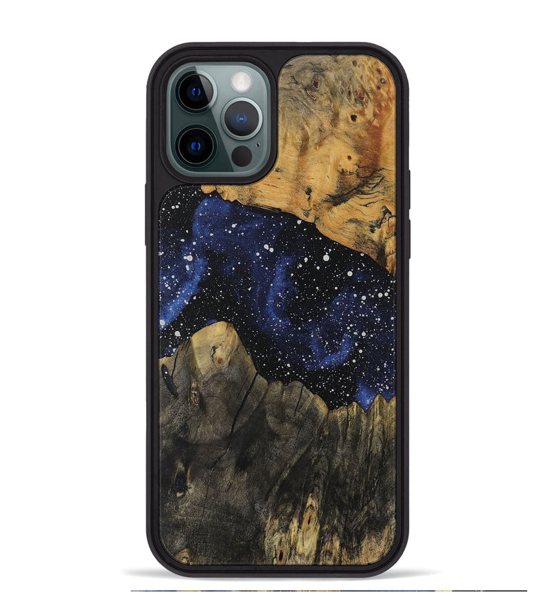 iPhone 12 Pro Max Wood Phone Case - Eugene (Cosmos, 730537)