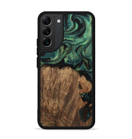 Galaxy S22 Plus Wood Phone Case - Dirk (Green, 730538)