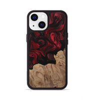 iPhone 13 Wood Phone Case - Issy (Red, 730539)