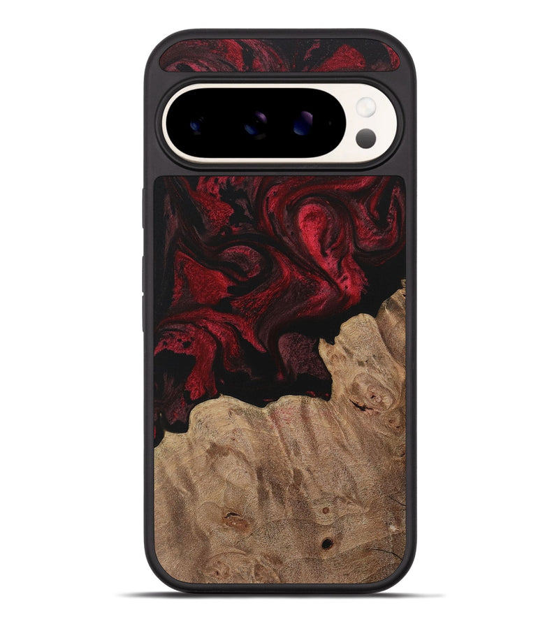 Pixel 9 Pro XL Wood Phone Case - Issy (Red, 730539)