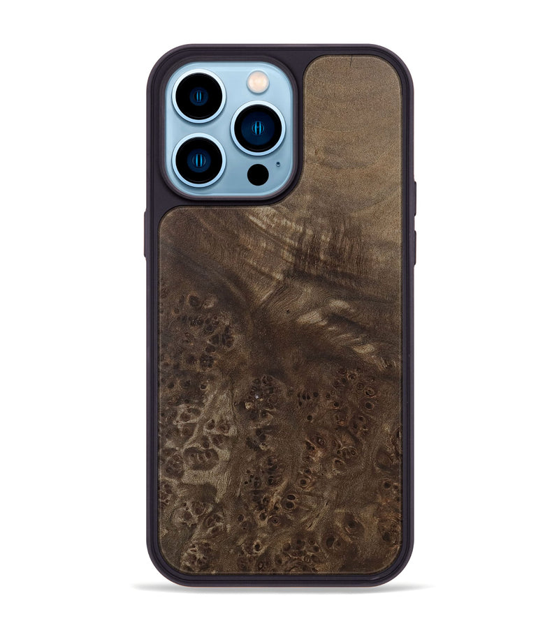 iPhone 14 Pro Max Wood Phone Case - Bishop (Wood Burl, 730552)