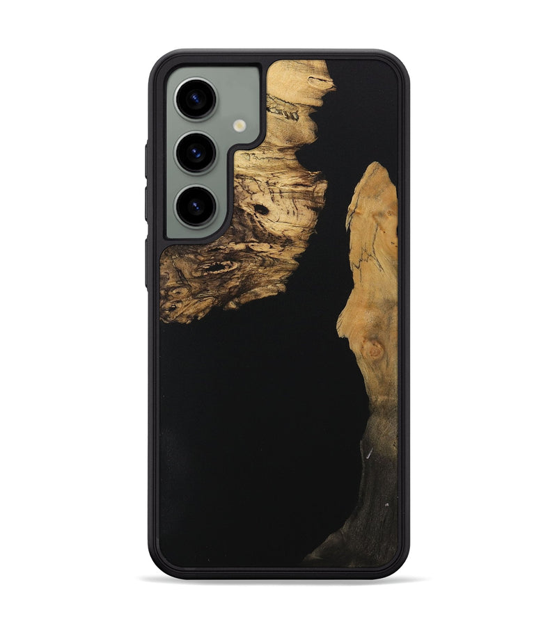 Galaxy S24 Plus Wood Phone Case - Mady (Pure Black, 730553)