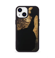 iPhone 13 Wood Phone Case - Mady (Pure Black, 730553)